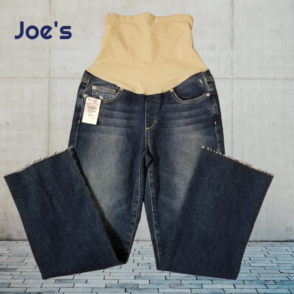 Joe's The Callie High Rise Crop Boot Maternity Jean - Picture 2 of 8